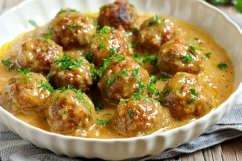 Albóndigas con salsa de almendras Puchero MIX