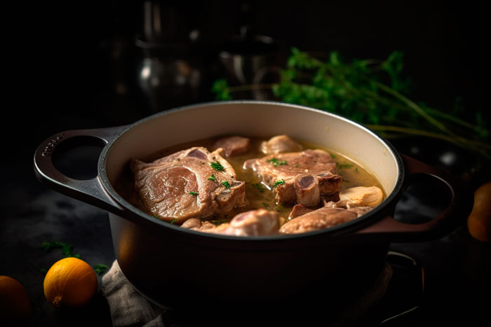 Fond de veau foncé