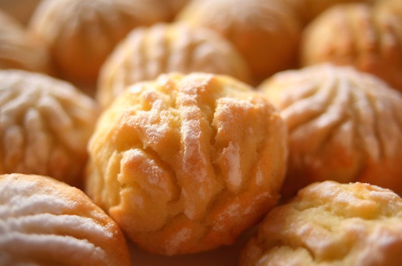 Macadamia nut panellets