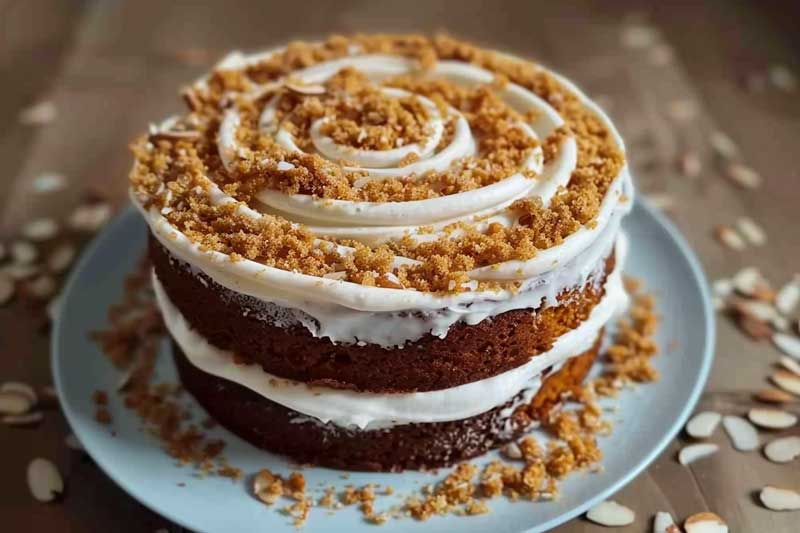 carrot cake o tarta de zanahoria