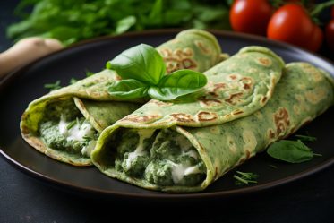 crepes espinacas